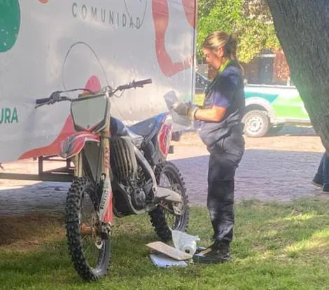 VIEMA MOTO ROBADA