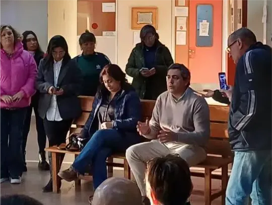 SIERRA GRANDE, HOSPITAL, MEDIDAS DE FUERZA, ROXANA FERNANDEZ, Demetrio Thalasselis