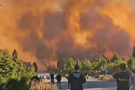 INCENDIO, EL BOLSON