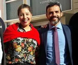 ARABELA CARRERAS Y ARIEL AVALOS