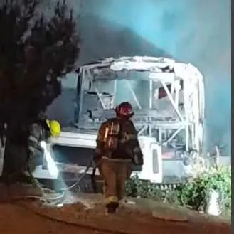 SIERRA GRANDE, INCENDIO, COLECTIVO CASILLA