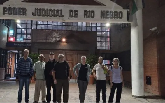 VIEDMA, ORGANIZACIONES, DETENIDOS, PODER JUDICIAL, EL BOLSON, INCENDIOS