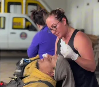 EL BOLSON, INCENDIOS, KINESIOLOGAS