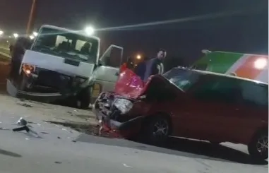 CHOQUE EN LA AVENIDA PERÓN DE VIEDMA