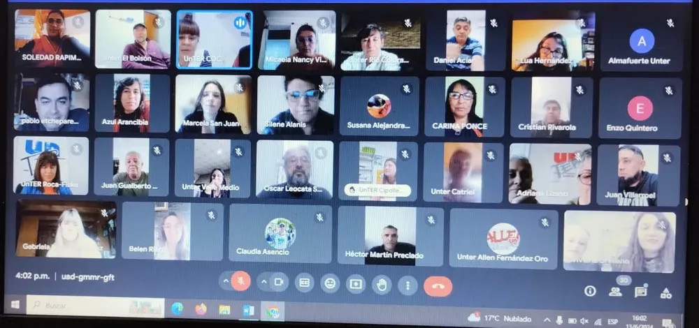 PLENARIO DE SECRETARIOS GENERALES DE UNTER