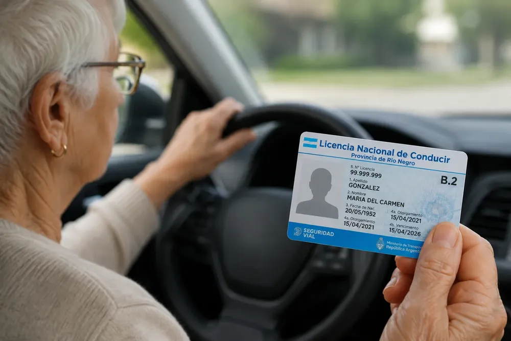 LICENCIAS DE CONDUCIR PERSONAS MAYORES