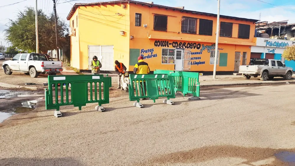 REPARACIÓN DE CALLES EN VIEDMA