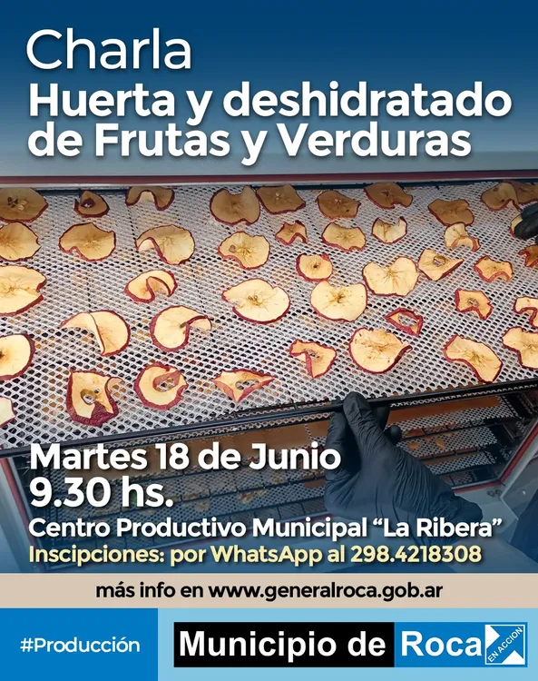 CHARLA HUERTA Y DESHIDRATADO