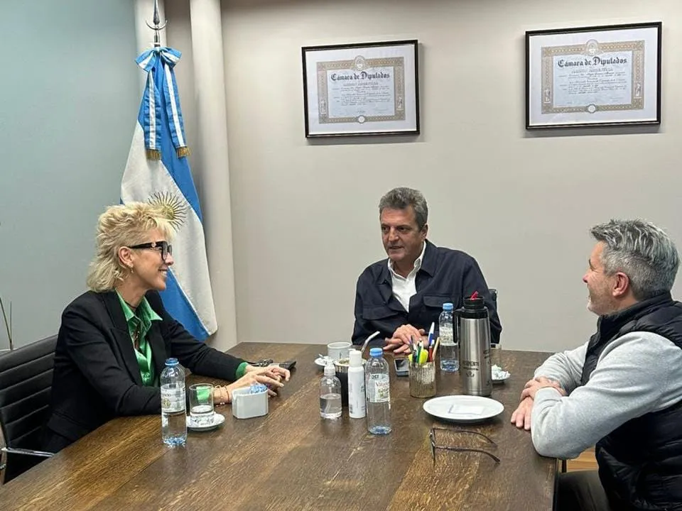 SILVINA GARCIA LARRABURU, SERGIO MASSA