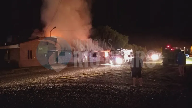 VALLE AZUL incendio