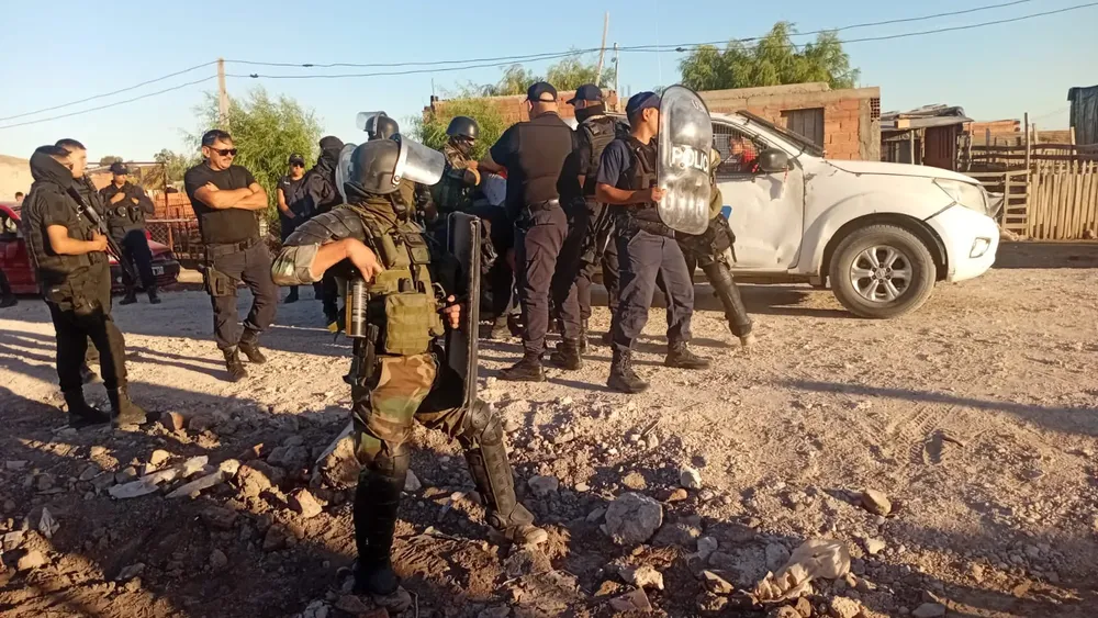 VIEDMA TOMA 2 DE ENERO NAVIDAD INCIDENTES