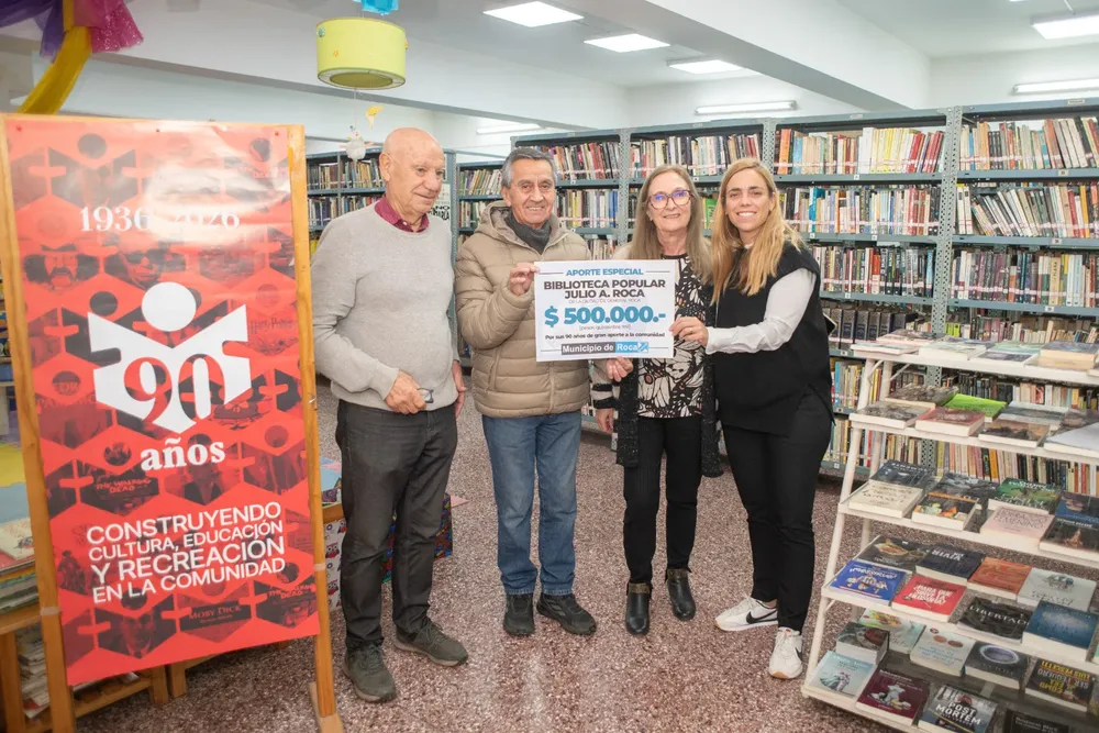 ANIVERSARIO BIBLIOTECA ROCA