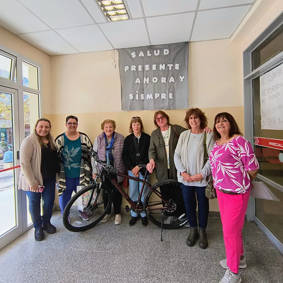 COOPERADORA DEL HOSPITAL ZATTI SORTEO UNA BICICLETA
