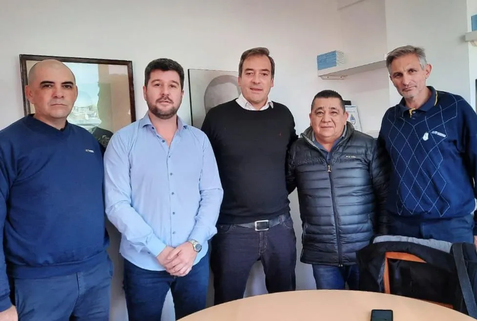 JOSÉ LUIS BERROS Y MARTÍN SORIA EN EL CORREO ARGENTINO