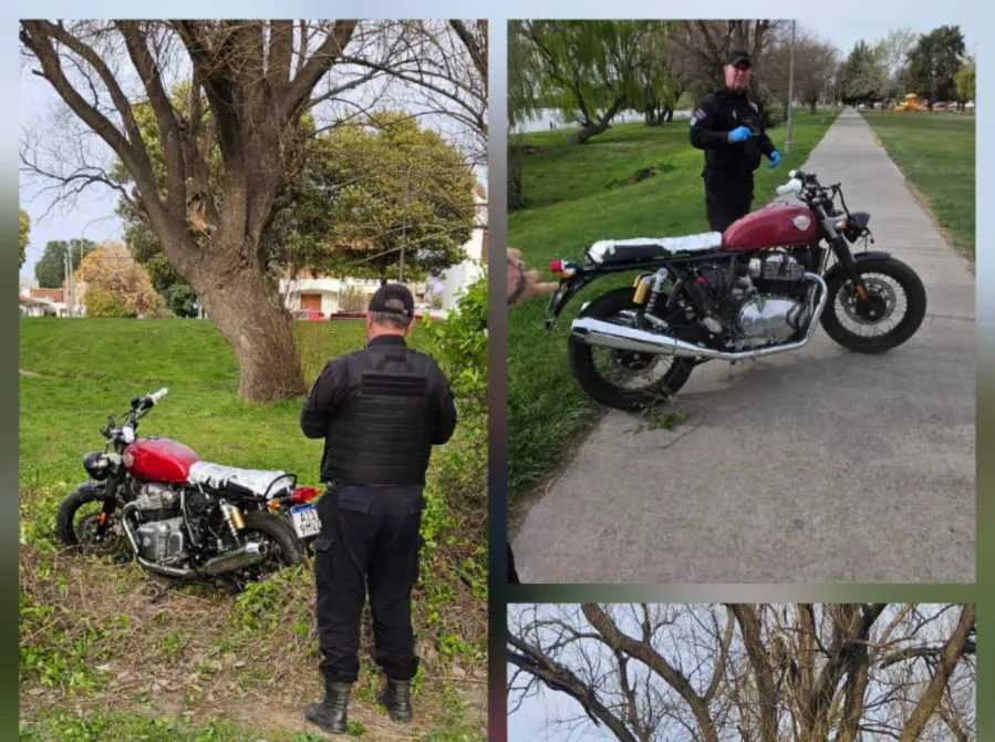 VIEDMA, MOTO RECUPERADA
