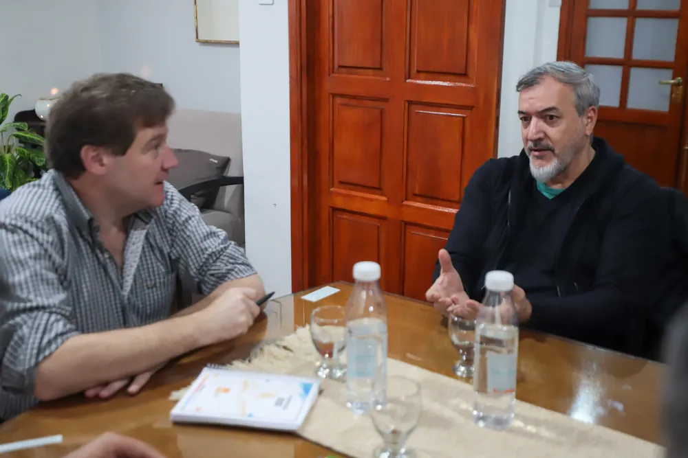 Gustavo Melella, rodolfo aguiar