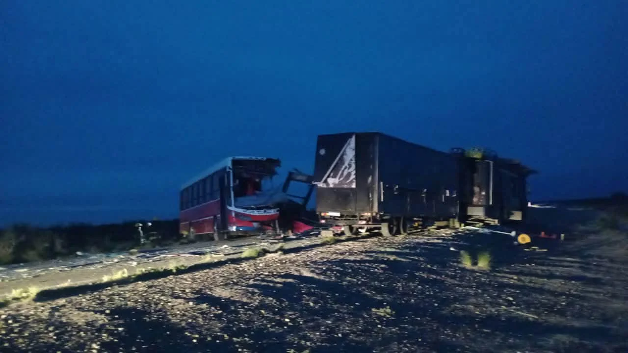 COLECTIVOS ACCIDENTE RUTA 250