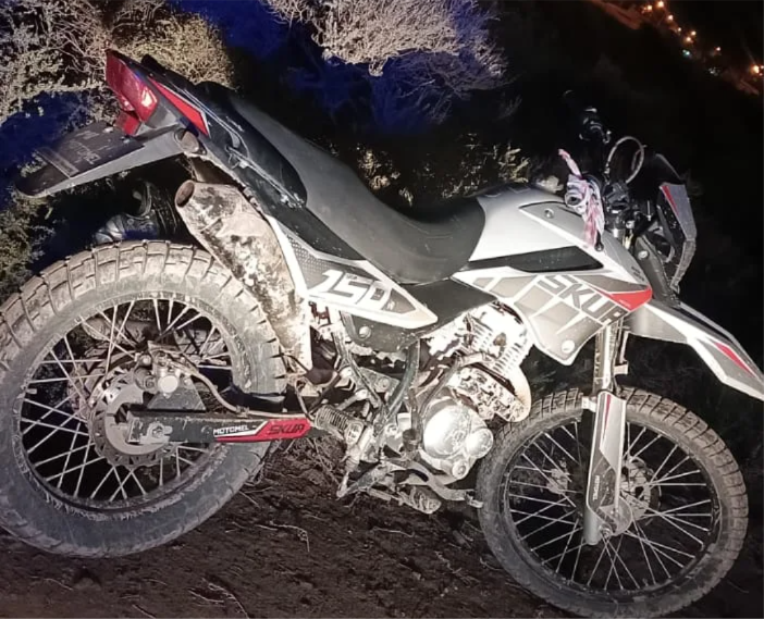 VIEDMA MOTO RECUPERADA