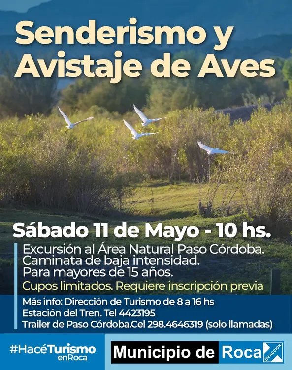 SENDERISMO Y AVISTAJE AVES