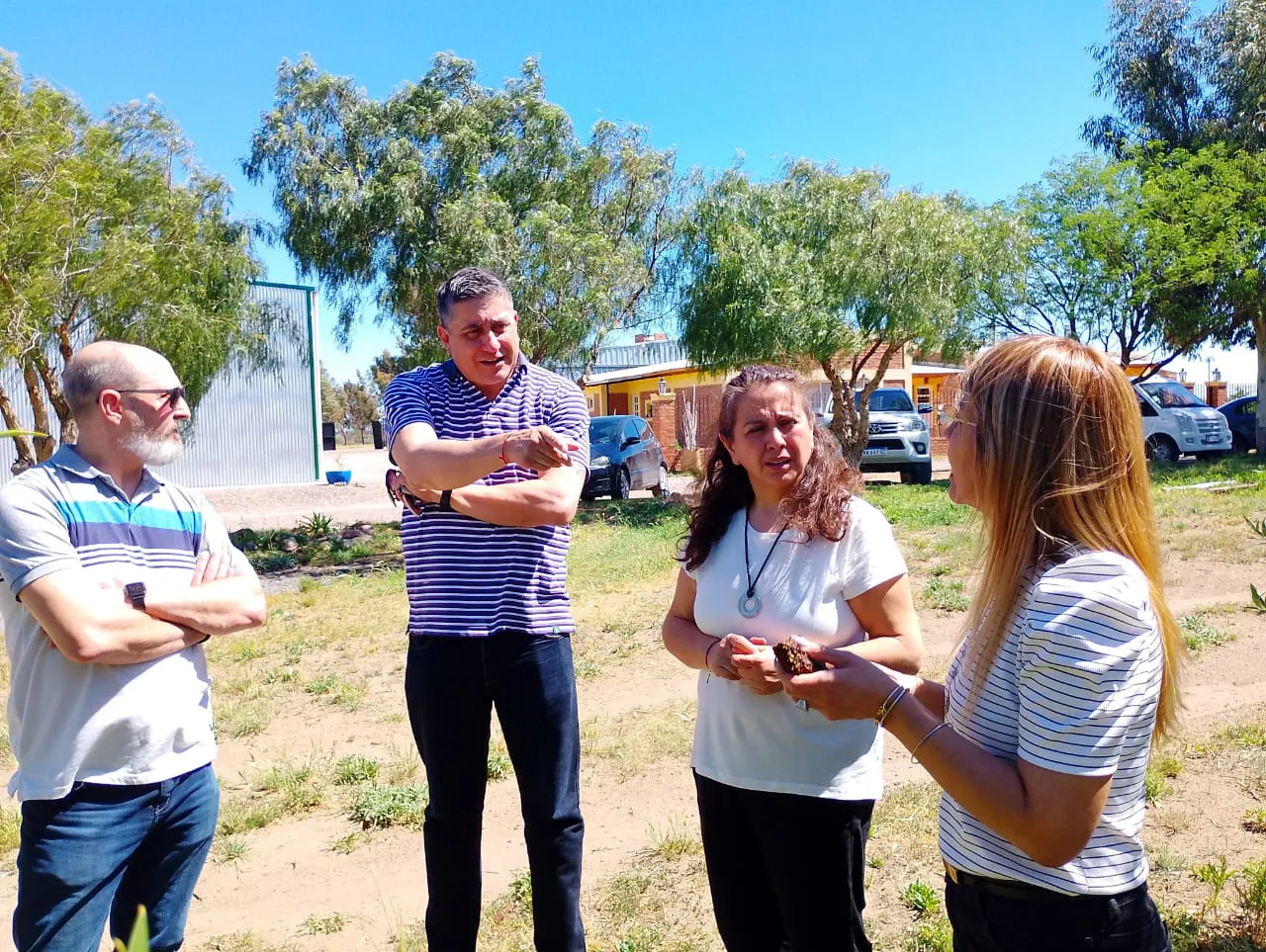 DANIEL LOPEZ, FABRIO MIRANO Y CLAUDIA CONTRERAS
