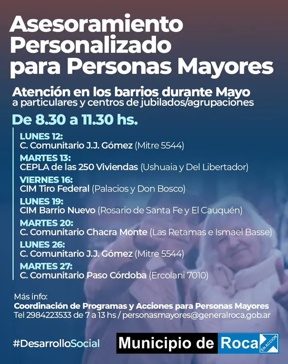 ATENCION PERSONAS MAYORES