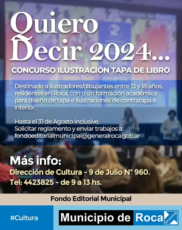 CONCURSO ILUSTRACION TAPA QUIERO DECIR