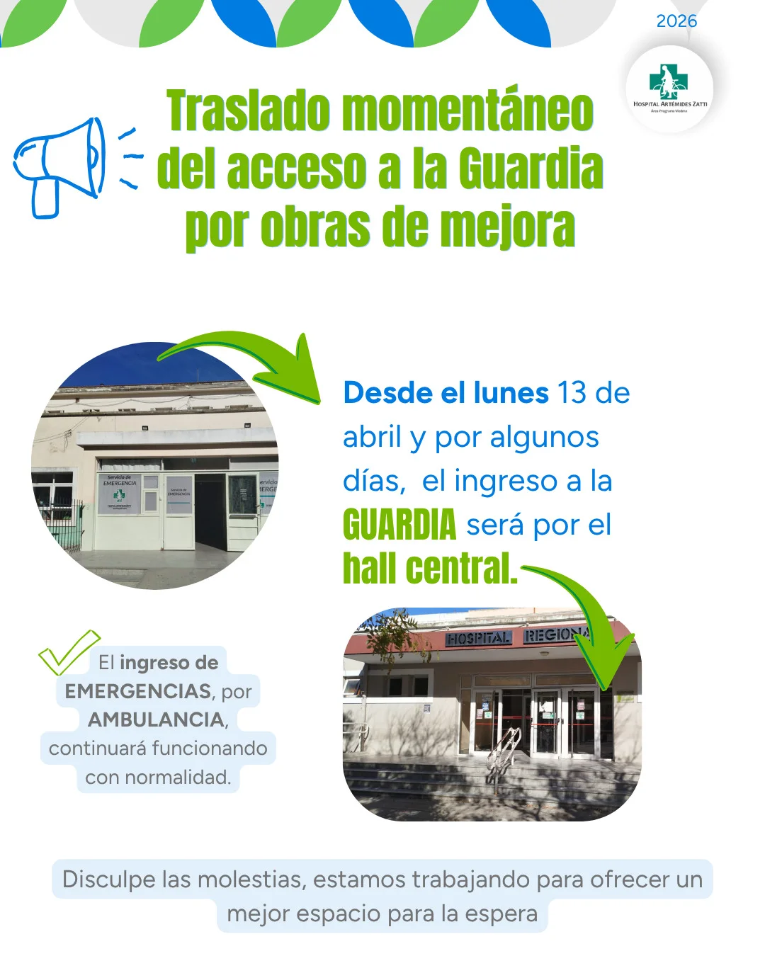 HOSPITAL ZATTI GUARDIA