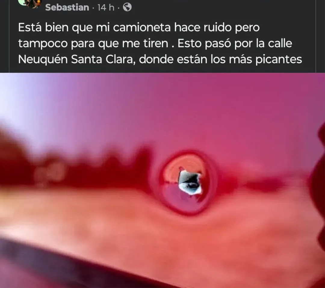 camioneta, disparo, barrio santa clara