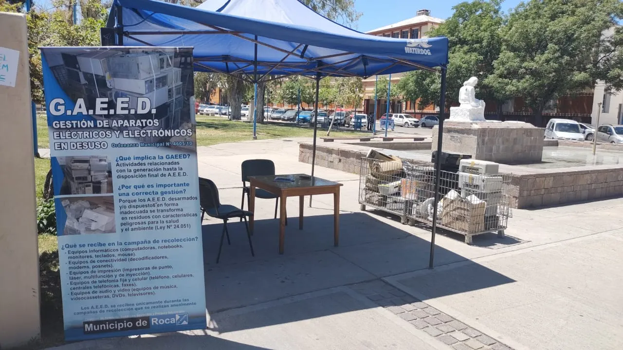 GAEED, aparatos eléctricos, recoleccion