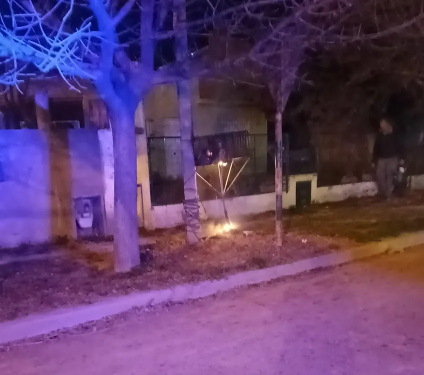 INCENDIO DE RESIDUOS EN EL BARRIO SAN MARTIN DE VIEDMA