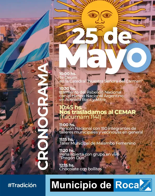 25 DE MAYO