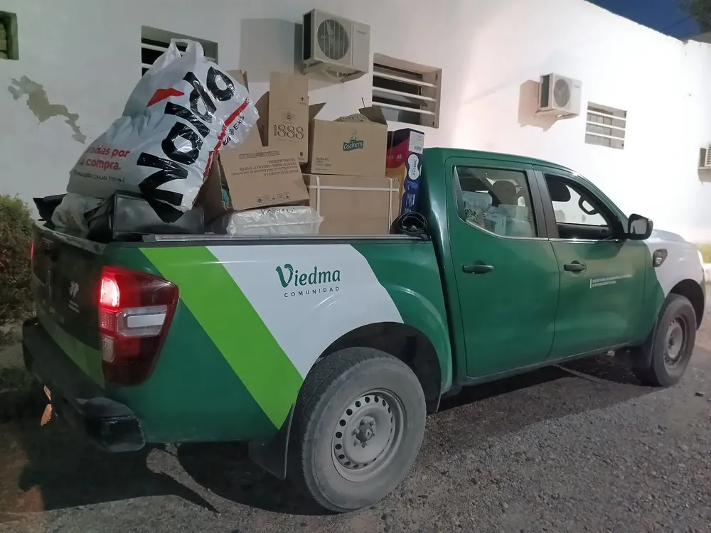 VIEDMA, DONACIONES, EL BOLSON