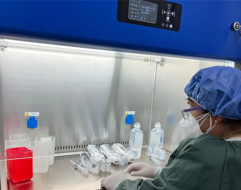 cabina de flujo laminar