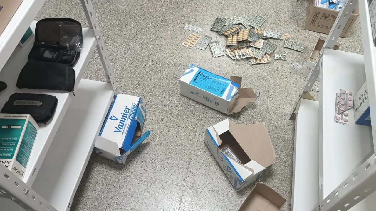 VANDALISMO EN EL HOSPITAL DE ROCA