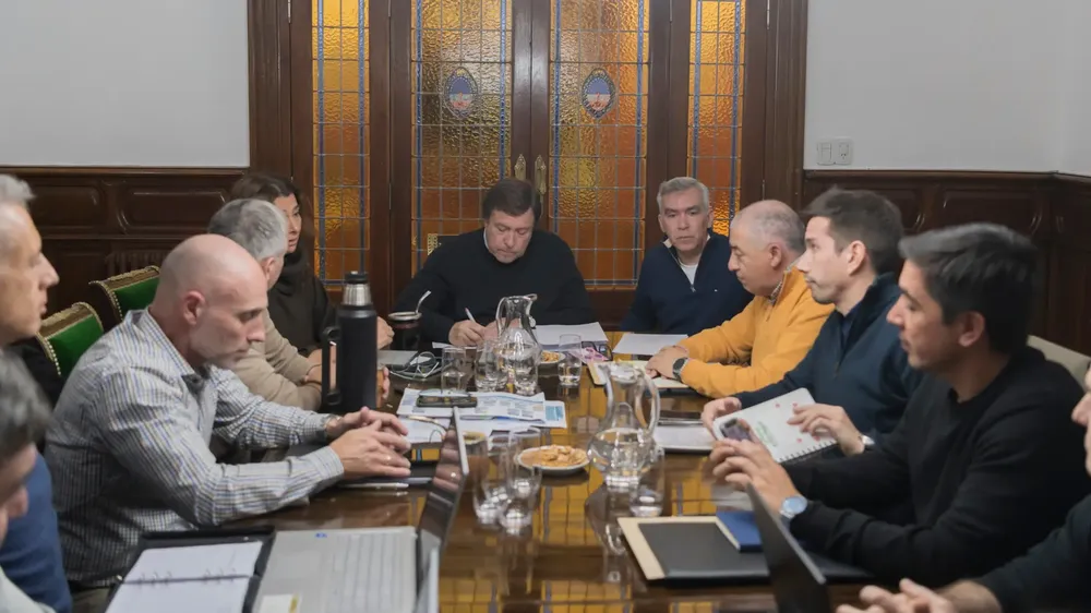 ALBERTO WERETILNECK REUNION DE GABINETE