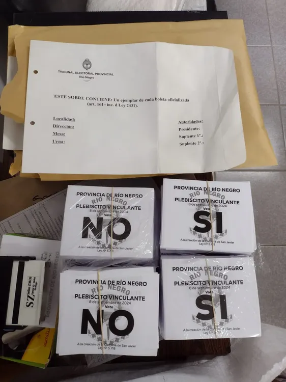 PLEBISCITO EN SAN JAVIER
