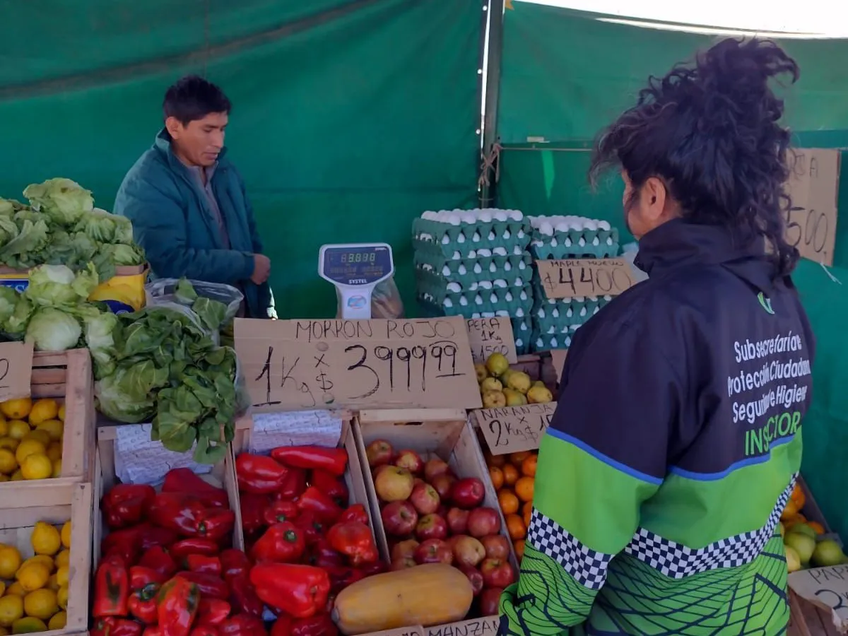 CONTROL EN LA FERIA MUNICIPAL DE VIEDMA