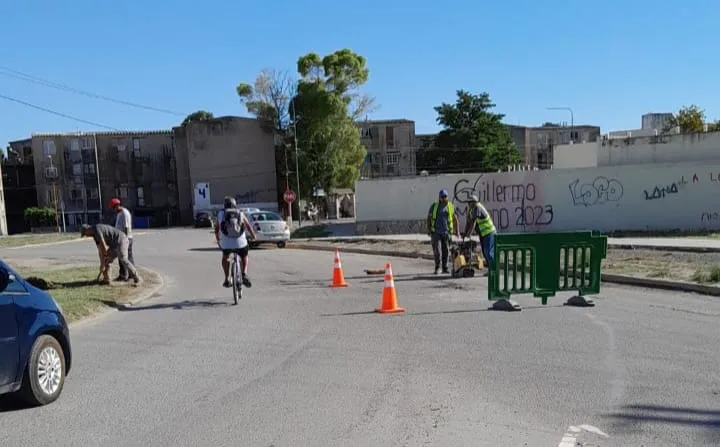 rotonda de Álvaro Barros y Perón