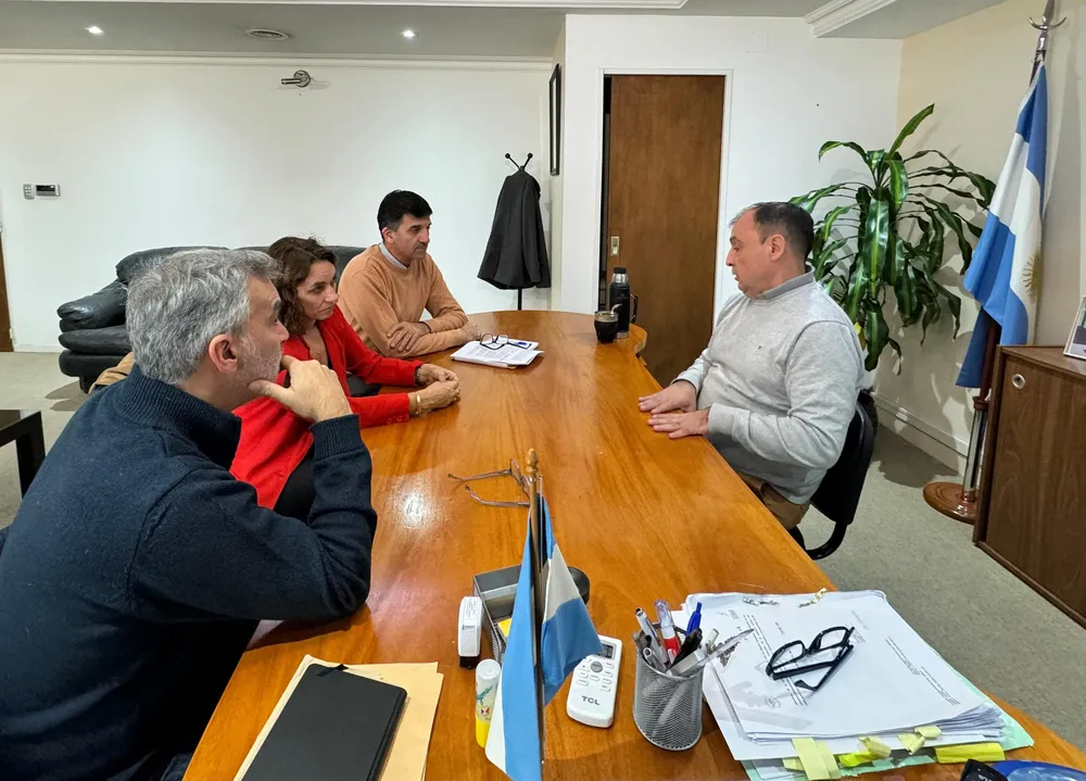 Roberta Scavo, Javier Acevedo, Facundo López y Daniel Jara