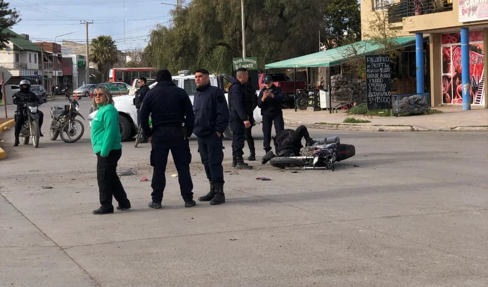 ACCIDENTE MOTO TAXI VIEDMA