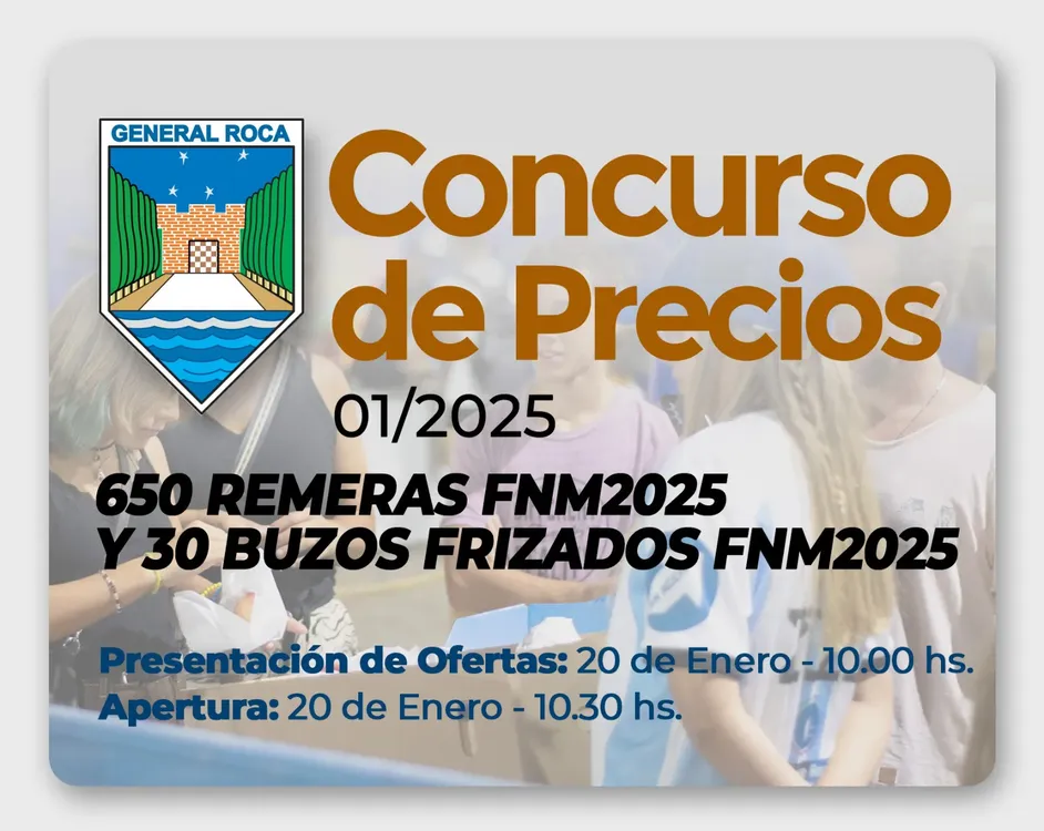 CONCURSO PRECIOS 01-2025