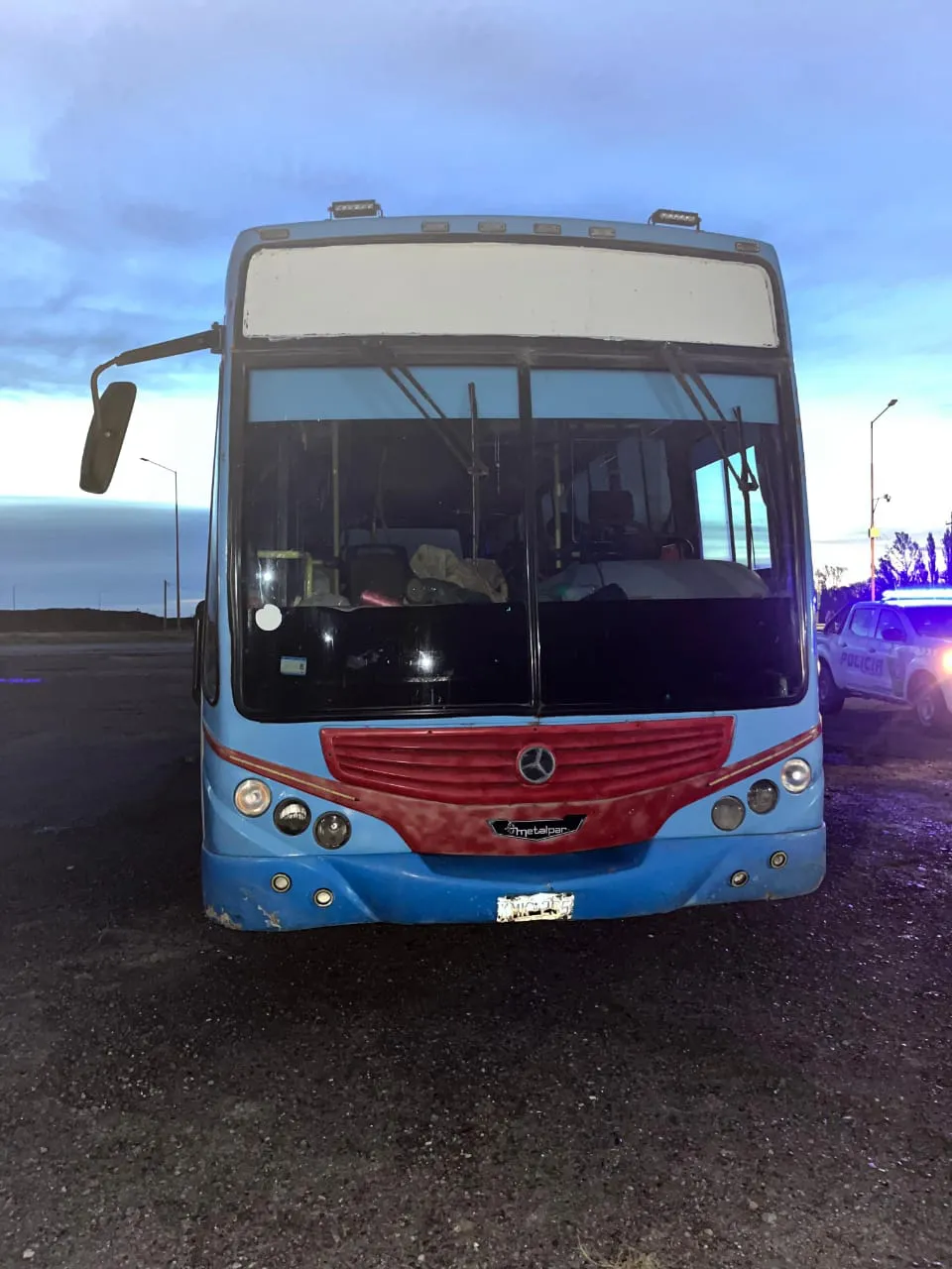 RUTA 251, COLECTIVO SECUESTRADO