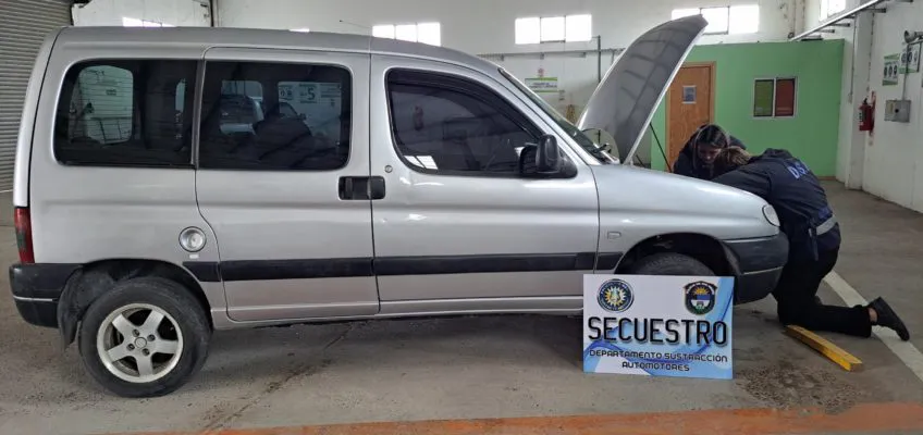 VEHÍCULO SECUESTRADO EN VIEDMA