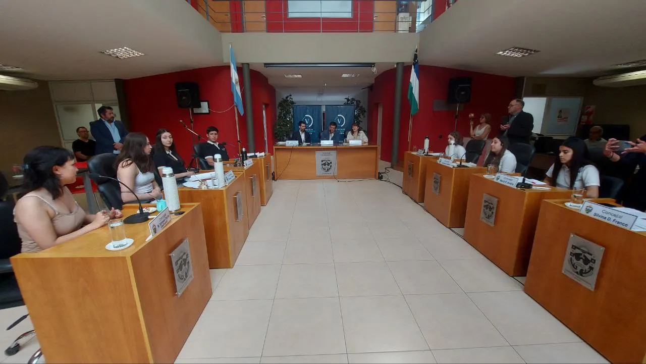 ESTUDIANTES EN EL CONCEJO DELIBERANTE DE VIEDMA