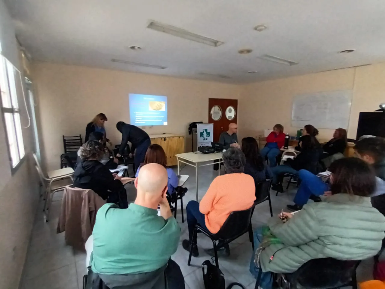 CAPACITACION EN EL HOSPITAL ZATTI