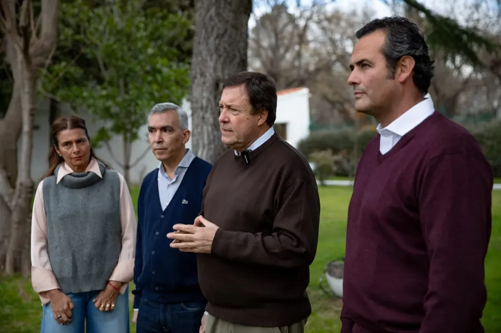 Andrea Confini, facundo lopez, alberto weretilneck, juan pablo muena