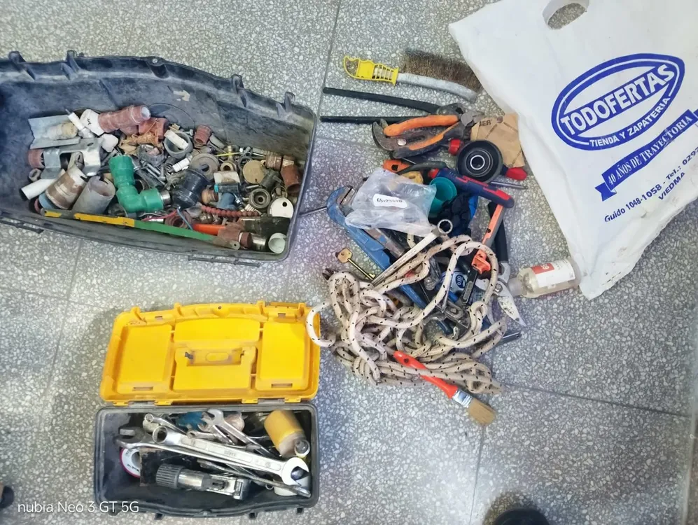 ROBO HERRAMIENTAS RECUPERADAS VIEDMA