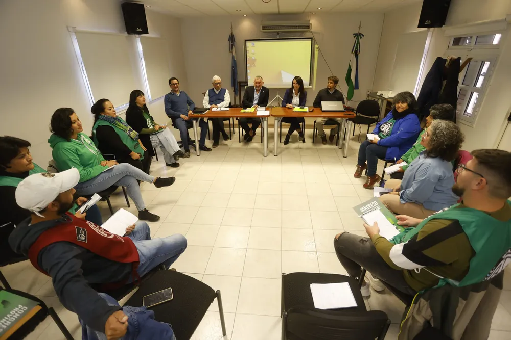 ATE con el ministro Gabriel Sánchez