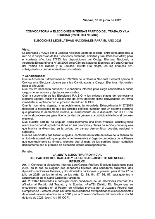 CONVOCATORIA A ELECCIONES INTERNAS cargos nacionales 2025 final_1