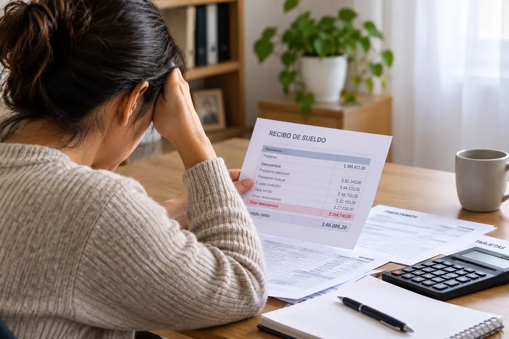 Estrés financiero entre papeles y facturas